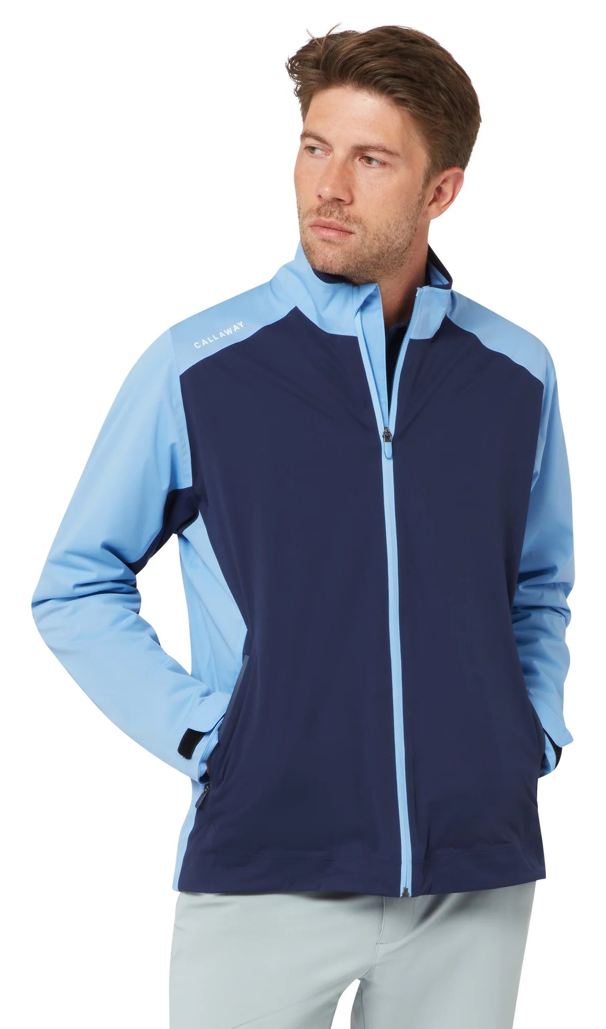 Callaway Stormlite III Waterproof pánská bunda, peacoat/mountain bluebird