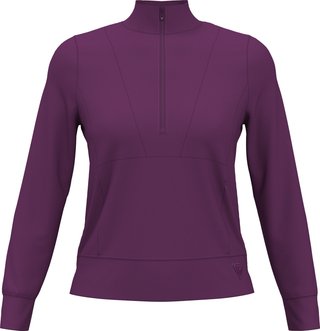 Callaway 1/2 Zip Soft Touch dámská mikina, gloxinia