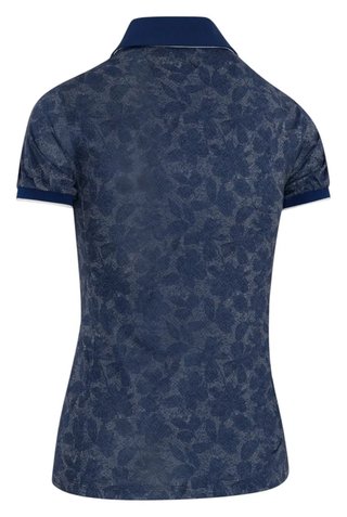 Callaway Rib Tim Printed dámské polo, blue depths
