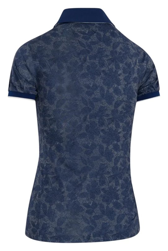 Callaway Rib Tim Printed dámské polo, blue depths