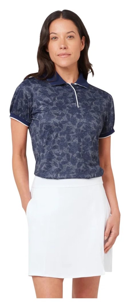 Callaway Rib Tim Printed dámské polo, blue depths