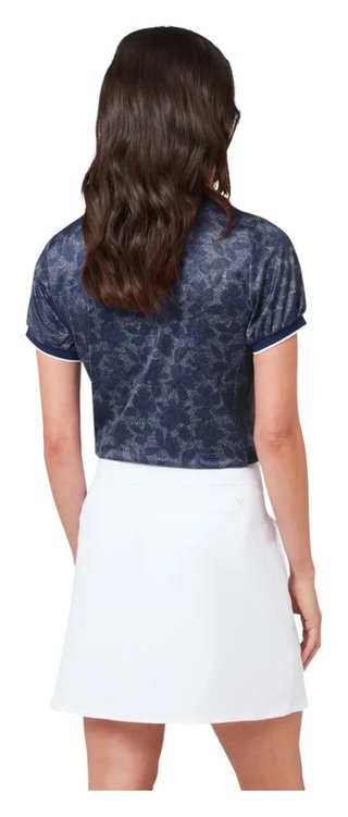 Callaway Rib Tim Printed dámské polo, blue depths