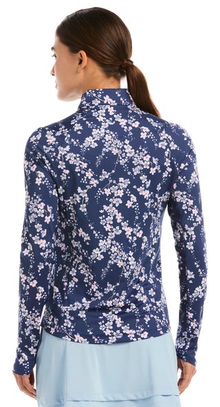 Callaway Snowy Floral dámská mikina, blue depths