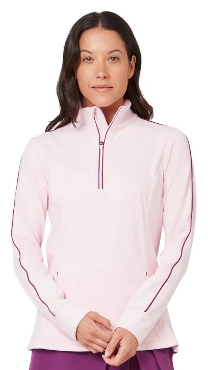 Callaway Midweight Textured dámská mikina, cherry lilac heather