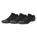Under Armour Performance Tech No Show pánské ponožky, 3pack, černé
