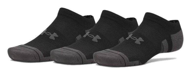 Under Armour Performance Tech No Show pánské ponožky, 3pack, černé