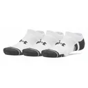 Under Armour Performance Tech No Show unisex ponožky, 3pack, bílé