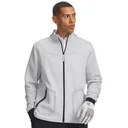 Under Armour Drive Pro Hybrid FZ pánská mikina, halo šedá/bílá
