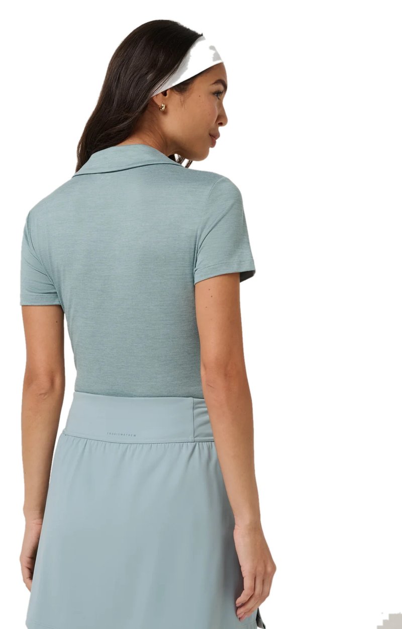 Travis Mathew Skyloft Light dámské polo, heather slate