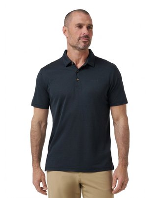 Travis Mathew The Zinna 2.0 No Logo pánské polo, černé
