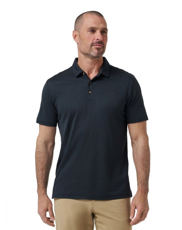 Travis Mathew The Zinna 2.0 No Logo pánské polo, černé