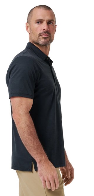 Travis Mathew The Zinna 2.0 No Logo pánské polo, černé