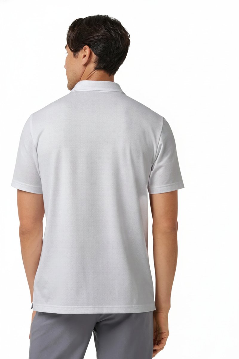 Travis Mathew Featherweight Trophy Ready pánské polo, bílé