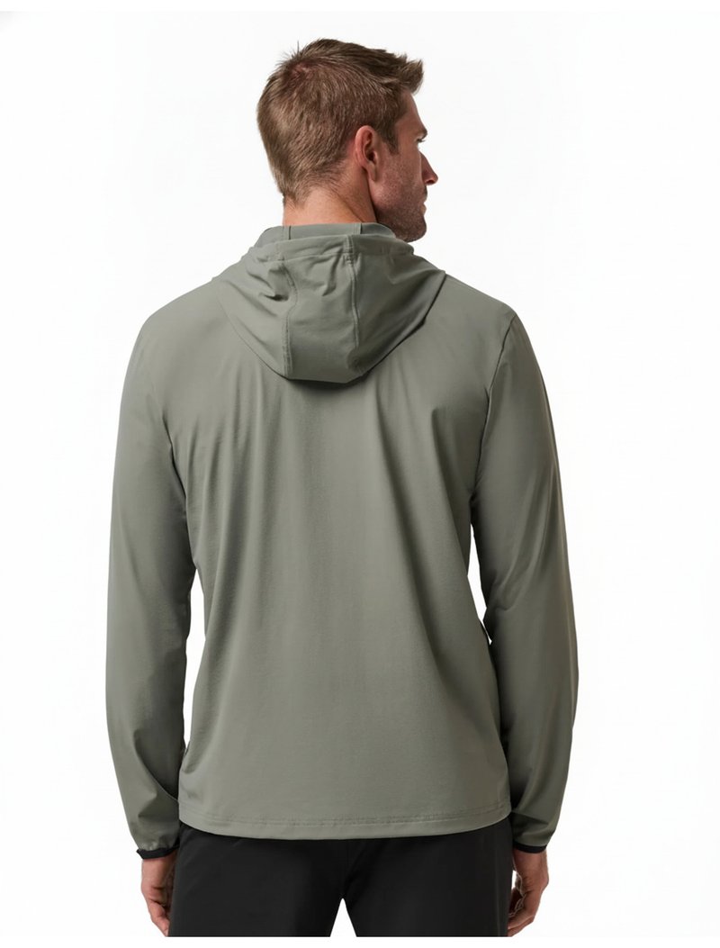 Travis Mathew Hero Hour Tech pánská mikina, dark olive