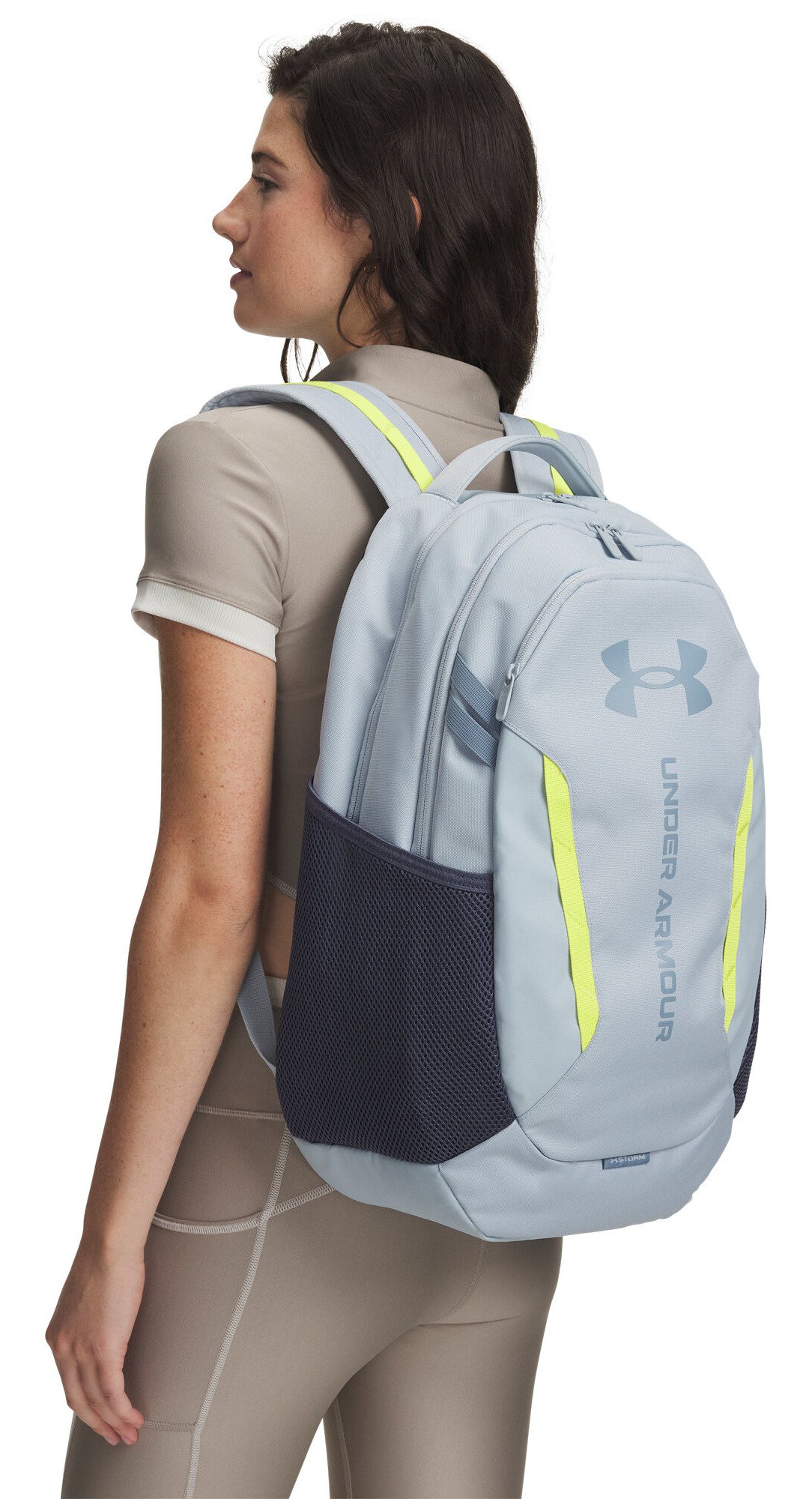 Under Armour Hustle 6.0 Backpack unisex, blue fog/shark