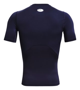 Under Armour HeatGear pánské kompresní tričko, midnight navy/bílé