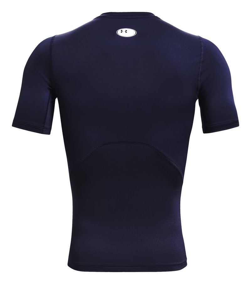 Under Armour HeatGear pánské kompresní tričko, midnight navy/bílé