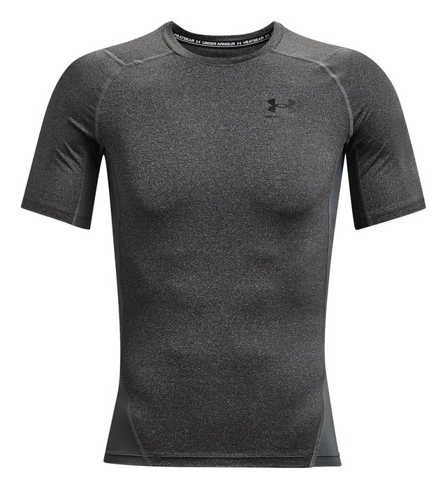 Under Armour HeatGear pánské kompresní tričko, carbon heather