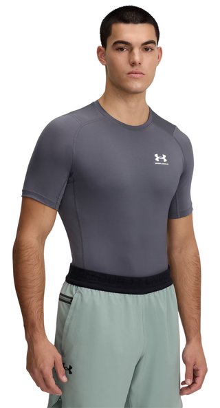 Under Armour HeatGear pánské kompresní tričko, castlerock
