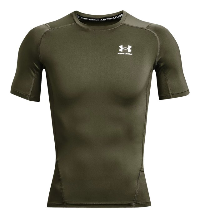 Under Armour HeatGear pánské kompresní tričko, marine green
