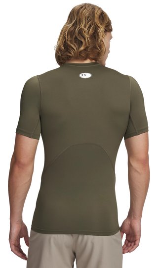 Under Armour HeatGear pánské kompresní tričko, marine green