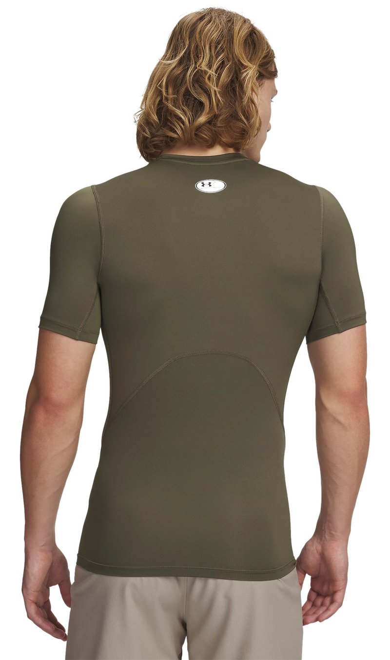 Under Armour HeatGear pánské kompresní tričko, marine green