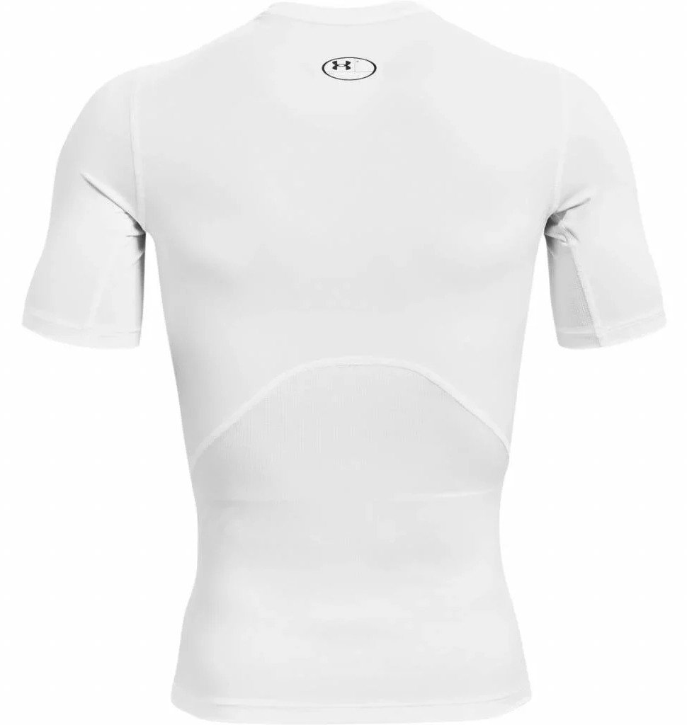 Under Armour HeatGear pánské kompresní tričko, bílé