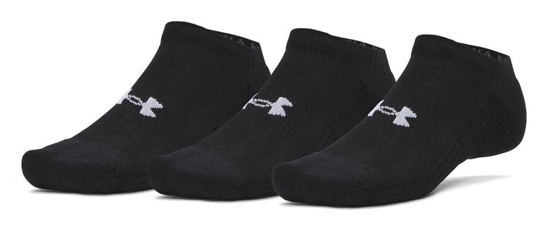 Under Armour Performance Cotton unisex ponožky (3pack), černé