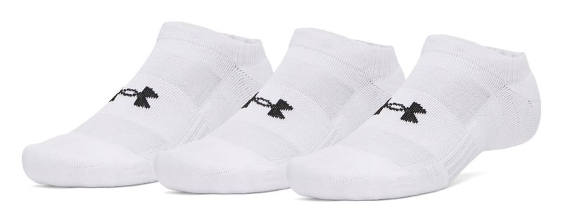 Under Armour Performance Cotton unisex ponožky (3pack), bílé