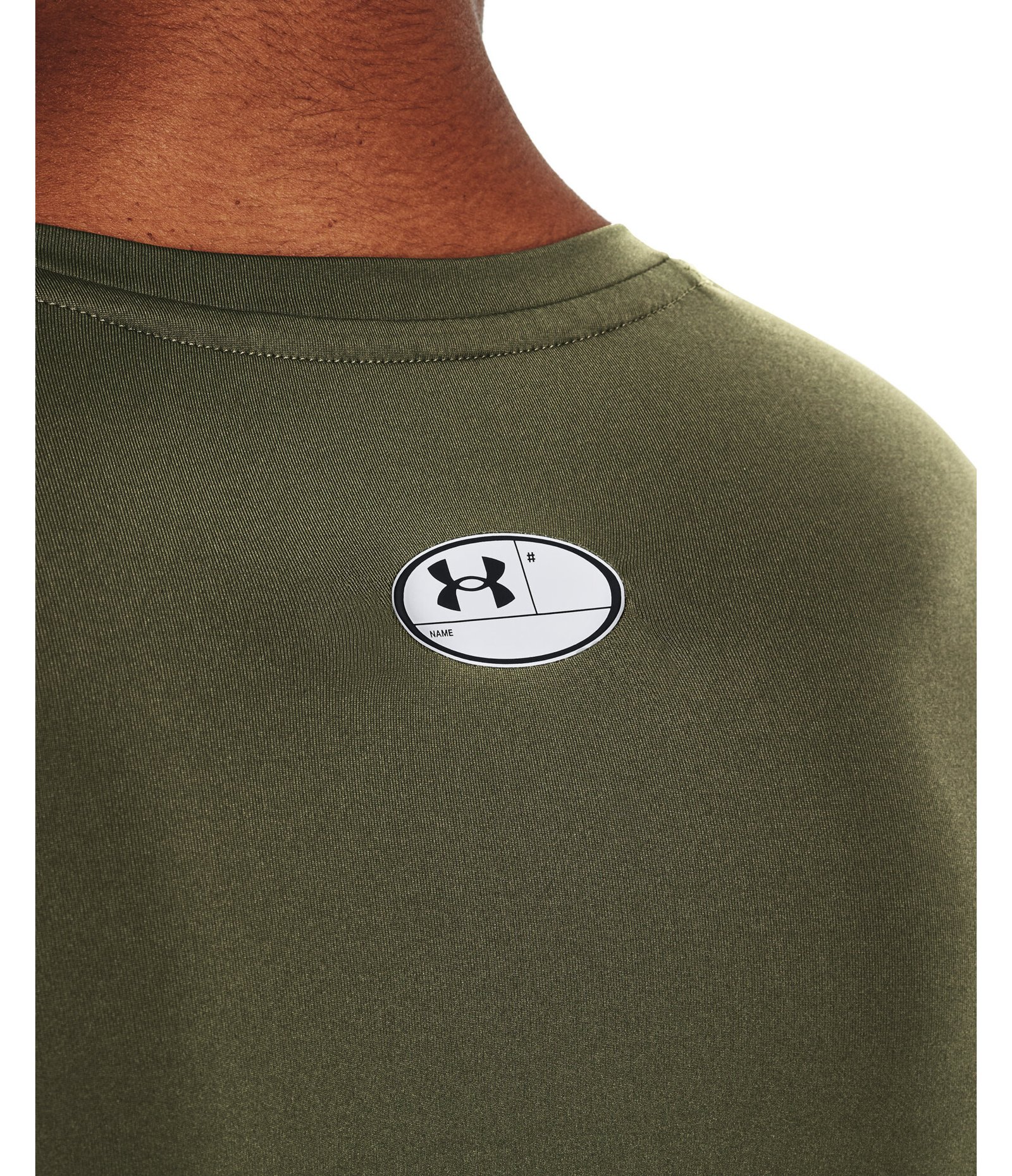 Under Armour HeatGear pánské kompresní tričko s dlouhým rukávem, marine green