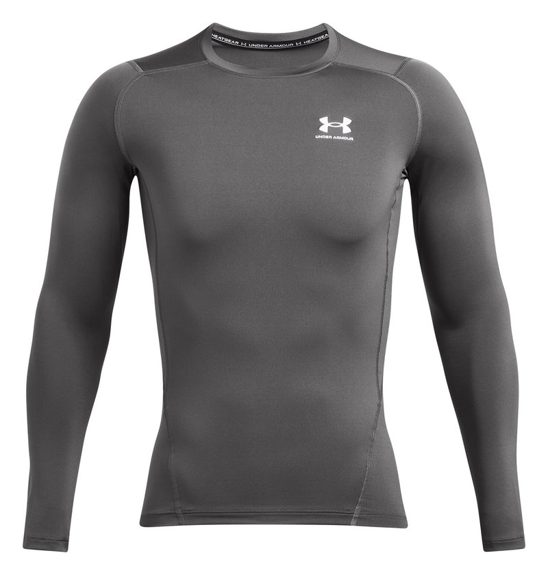Under Armour HeatGear pánské kompresní tričko s dlouhým rukávem, castlerock