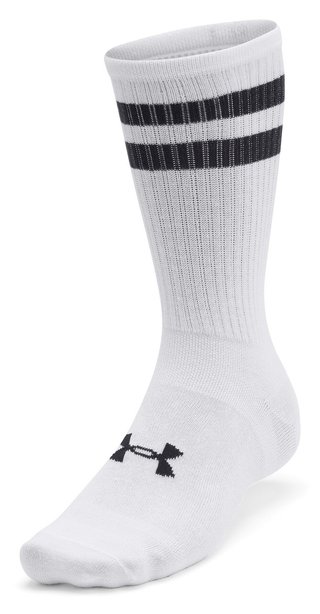 Under Armour Essential Crew unisex ponožky (6 pack), bílé/černé/šedé