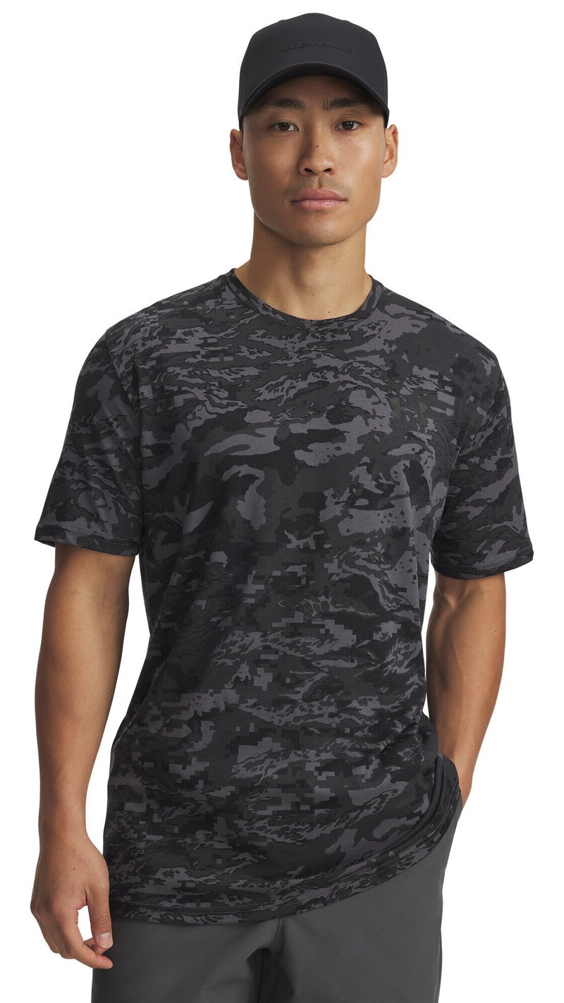 Under Armour ABC Camo SS pánské tričko, castlerock