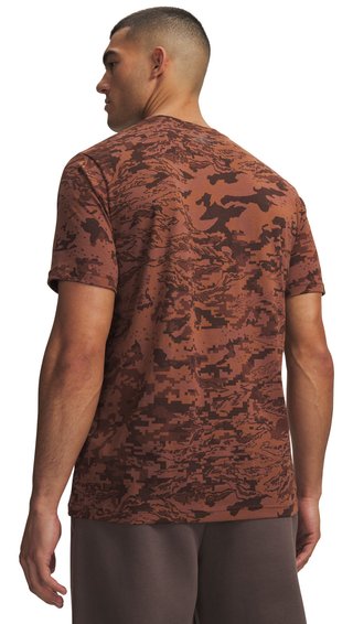 Under Armour ABC Camo SS pánské tričko, vintage mocha