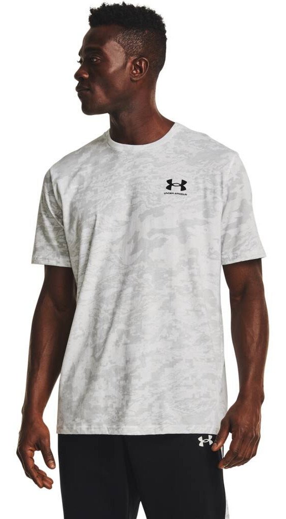 Under Armour ABC Camo SS pánské tričko, bílé