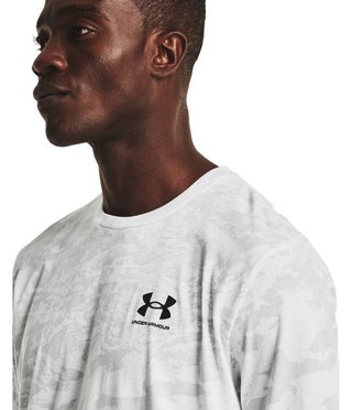 Under Armour ABC Camo SS pánské tričko, bílé