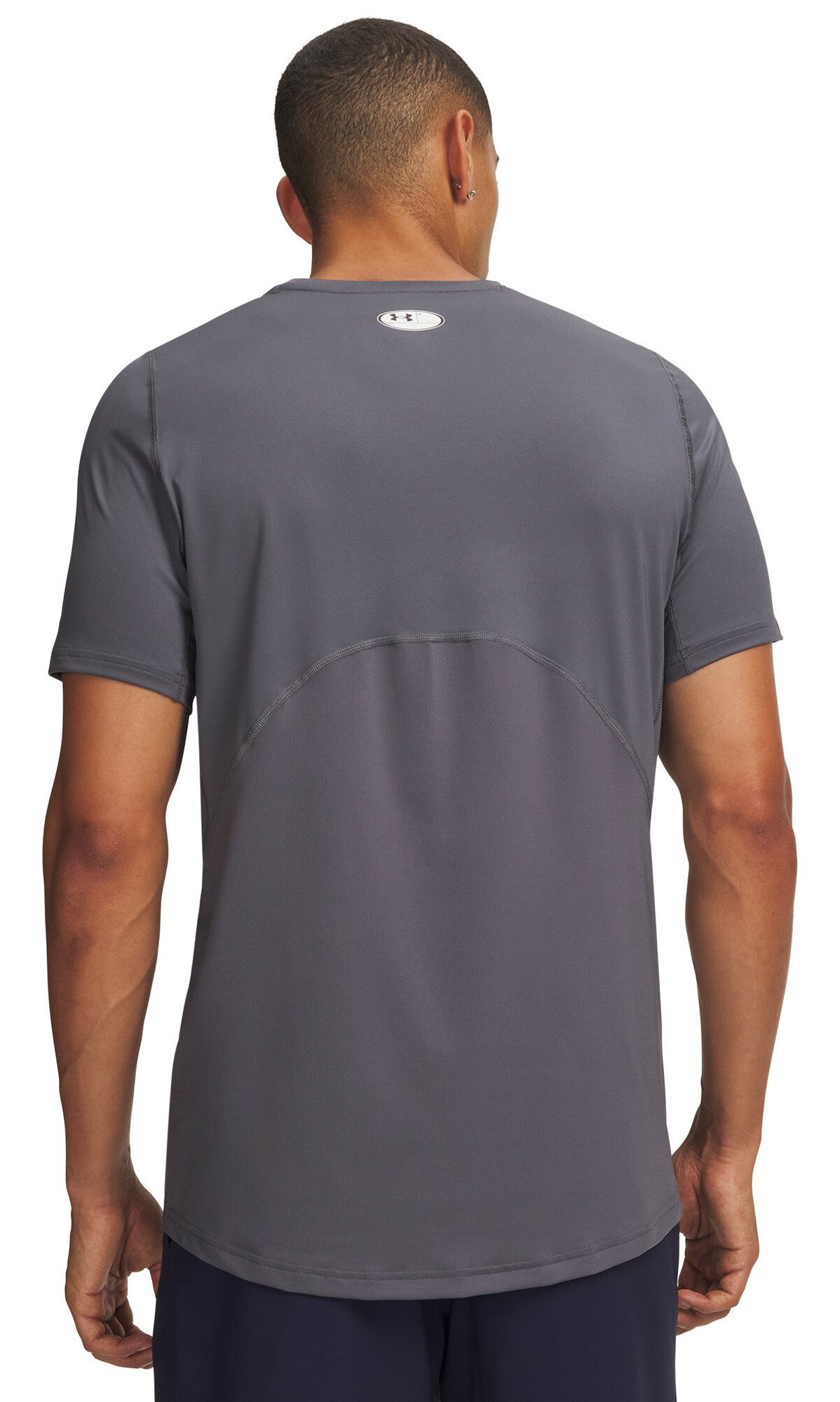 Under Armour HeatGear Fitted S pánské triko, castlerock