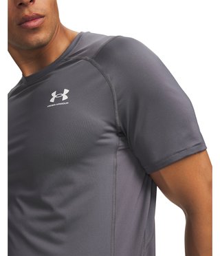 Under Armour HeatGear Fitted S pánské triko, castlerock