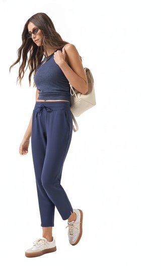 Travis Mathew Skyloft Soft Ankle dámské kalhoty, navy blazer