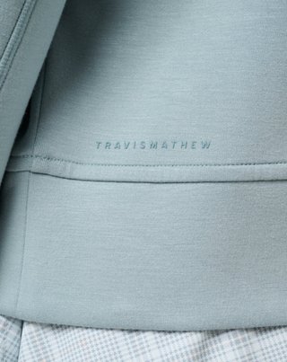 Travis Mathew Skyloft Soft Half Zip Pullover dámská mikina, slate