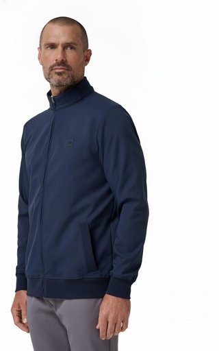 Travis Mathew Open To Close 2.0 Full Zip pánská bunda, total eclipse