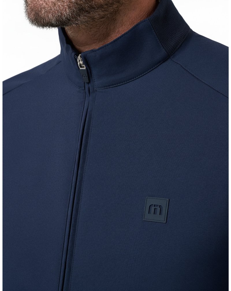 Travis Mathew Open To Close 2.0 Full Zip pánská bunda, total eclipse