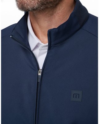 Travis Mathew Open To Close 2.0 Full Zip pánská bunda, total eclipse
