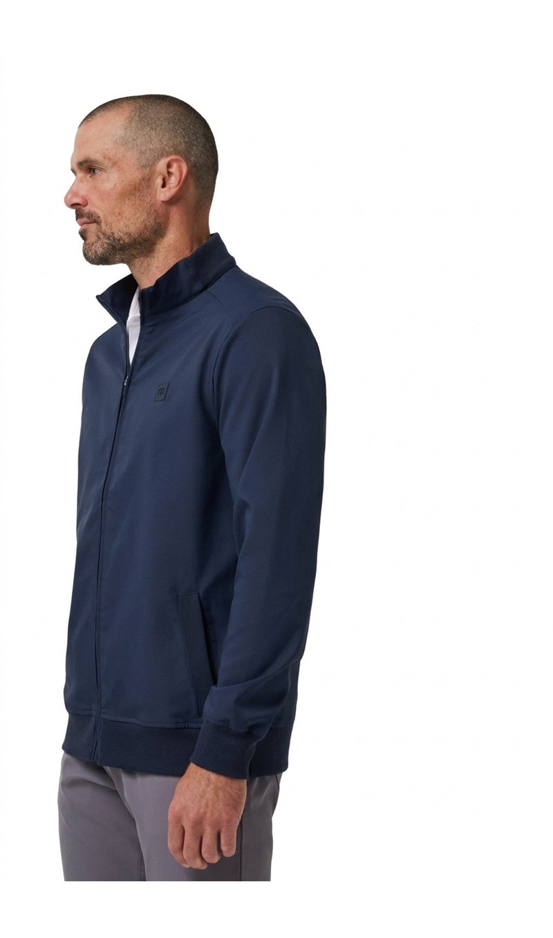 Travis Mathew Open To Close 2.0 Full Zip pánská bunda, total eclipse