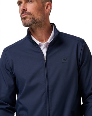 Travis Mathew Open To Close 2.0 Full Zip pánská bunda, total eclipse