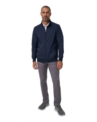 Travis Mathew Open To Close 2.0 Full Zip pánská bunda, total eclipse