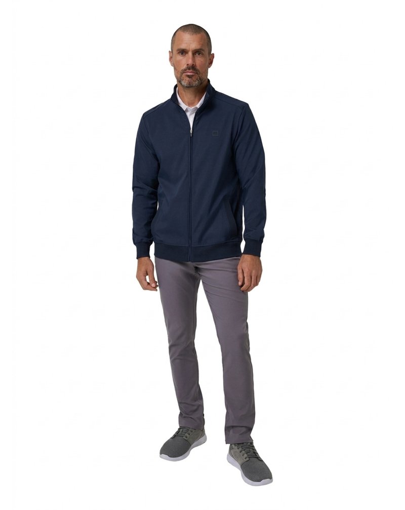 Travis Mathew Open To Close 2.0 Full Zip pánská bunda, total eclipse