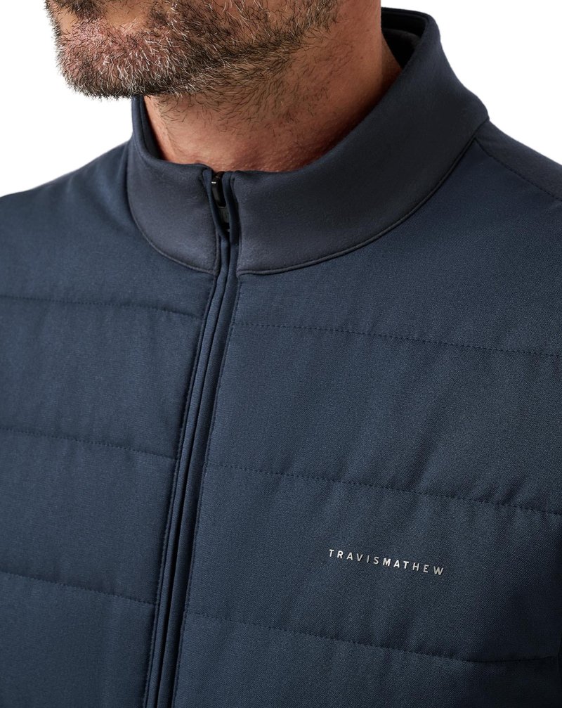 Travis Mathew Point Of Sail pánská vesta, mood indigo
