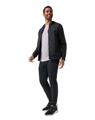 Travis Mathew Open To Close 2.0 Jogger pánské kalhoty, černé