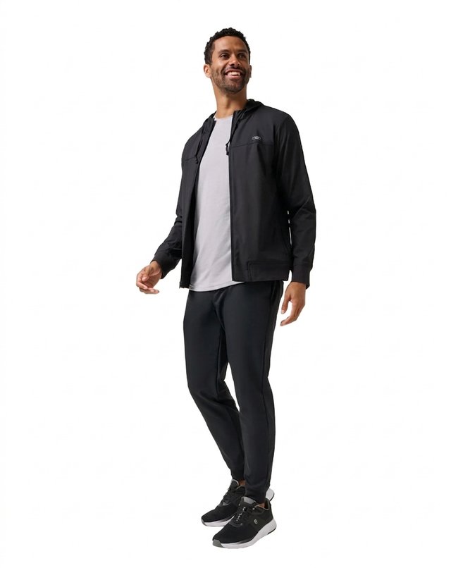 Travis Mathew Open To Close 2.0 Jogger pánské kalhoty, černé